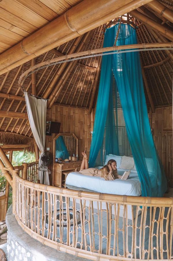 La Royale Romantic Bamboo Villas Klungkung Exterior foto